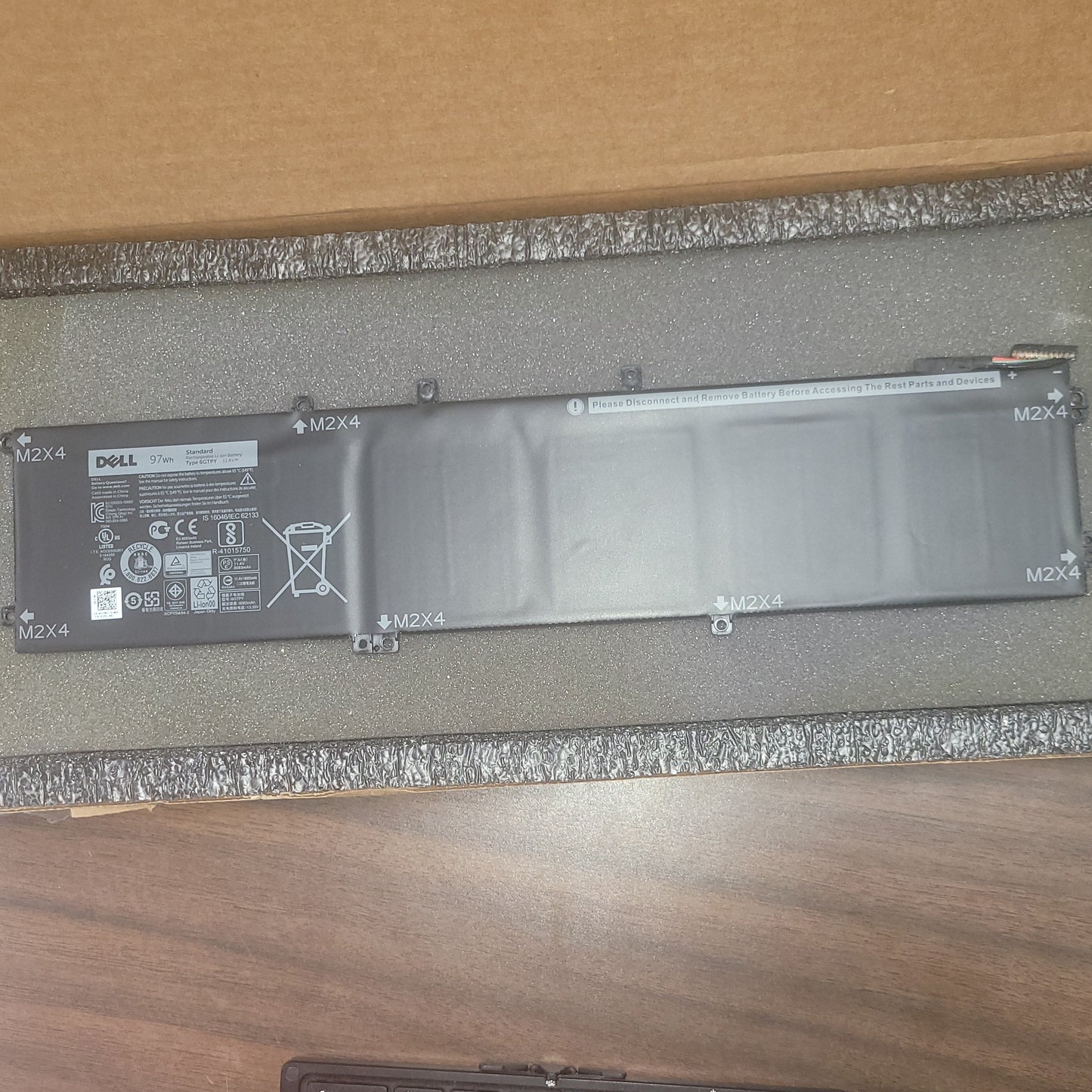OEM Dell 97Wh 6GTPY Battery