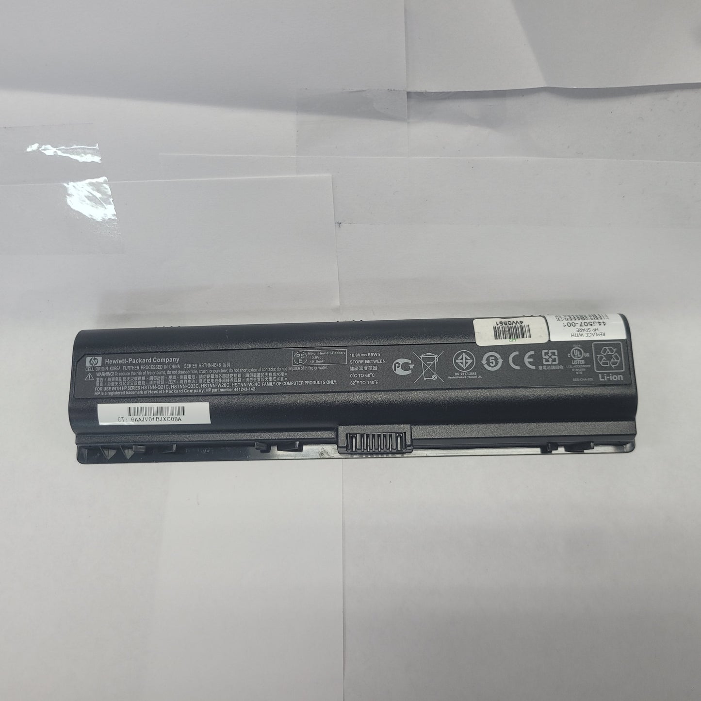 HP Model HSTNN-IB46 10.8V 55Wn Battery