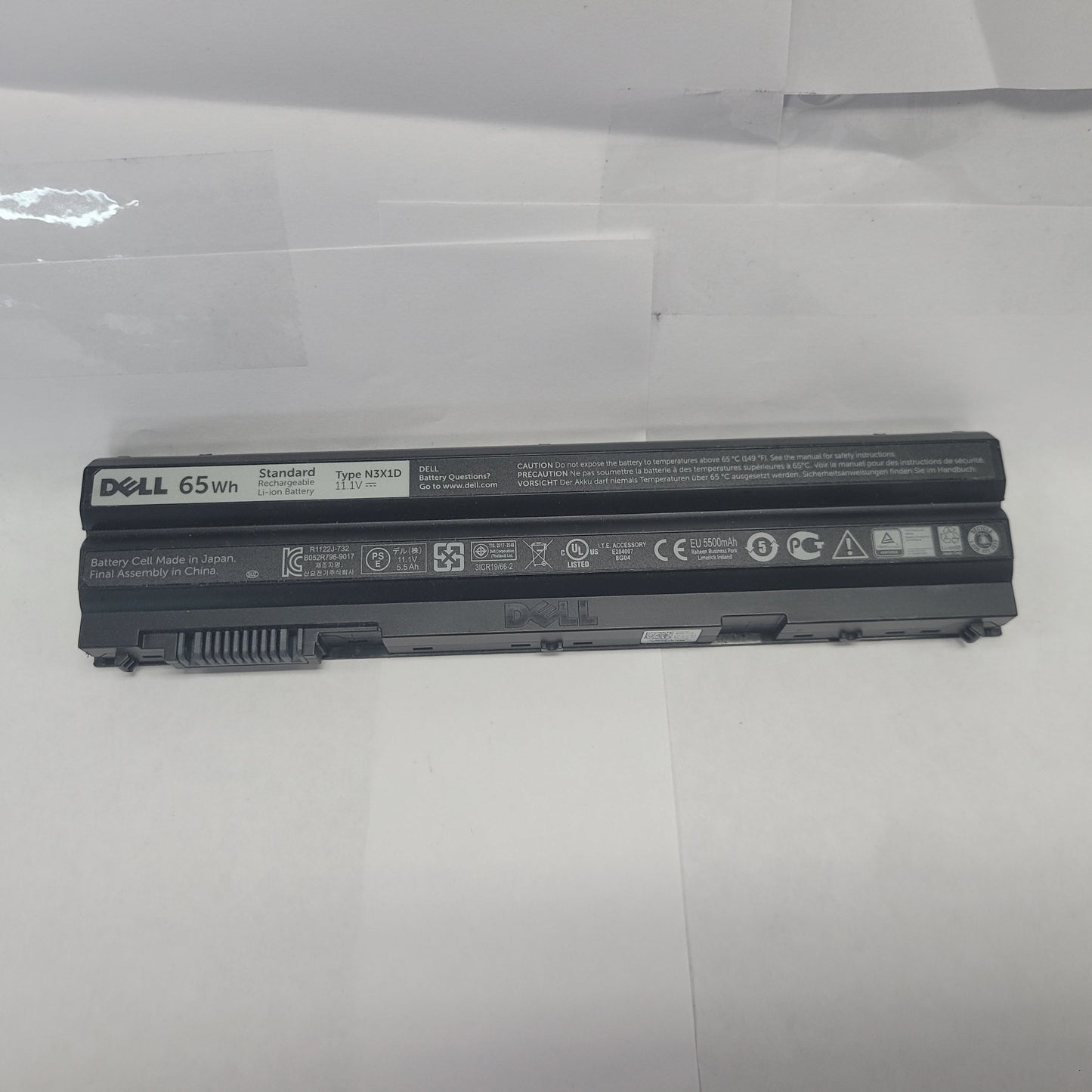 Dell Type N3X1D 11.1V 65Wh Battery