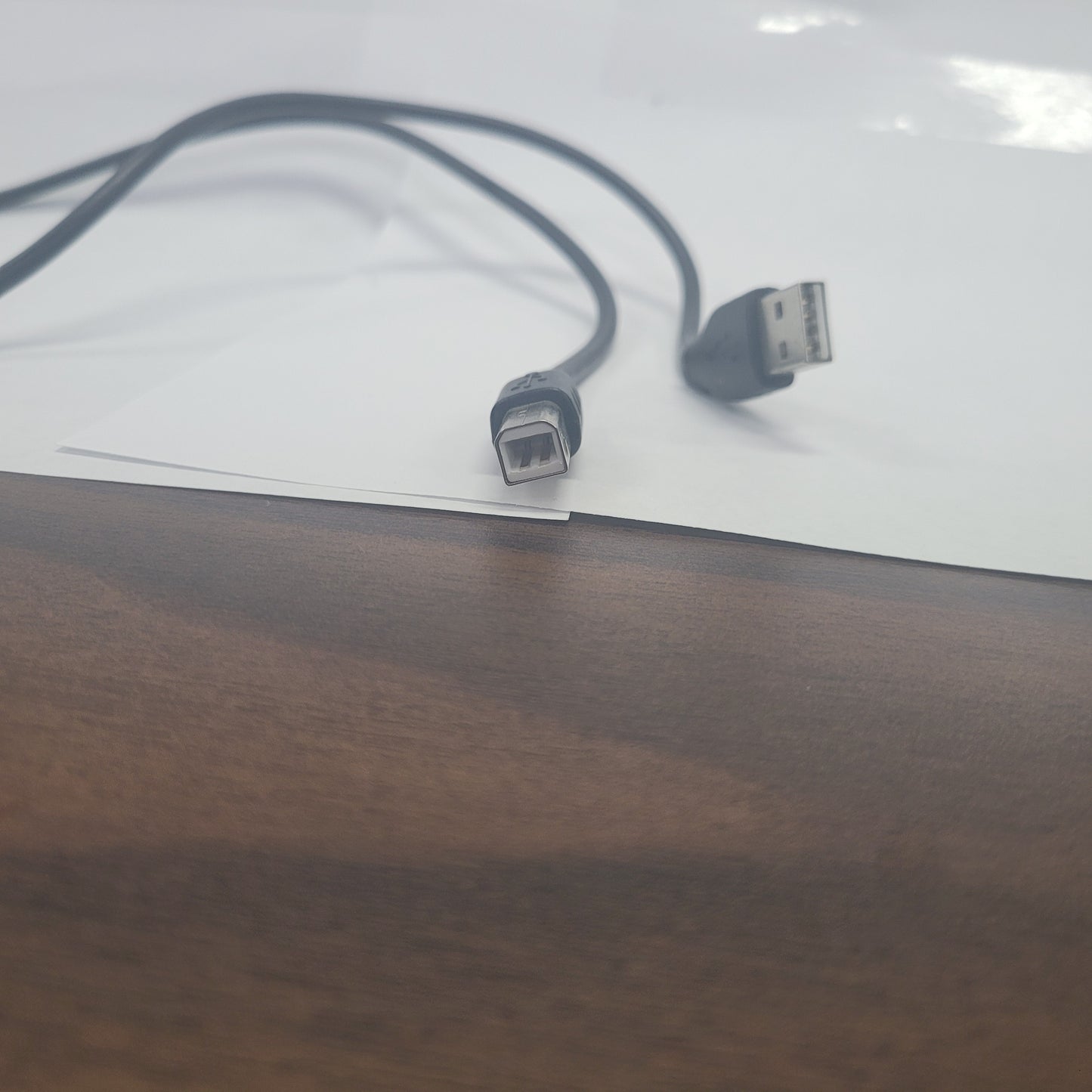 Type B connector male to USB 3.0 male Printer cable 3.3 foot