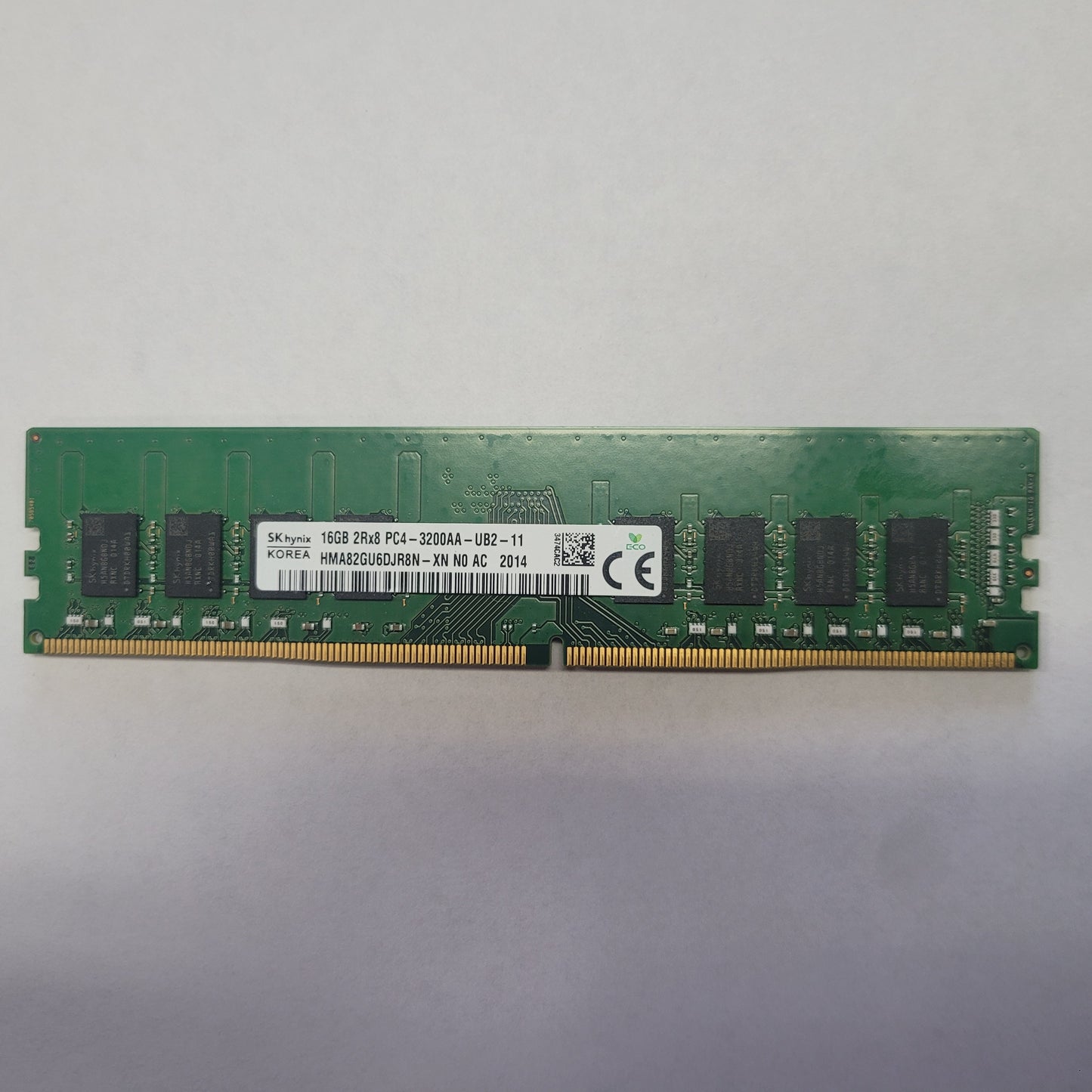 SK hynix 16GB 2Rx8 PC4-3200AA-UB2-11 RAM Memory