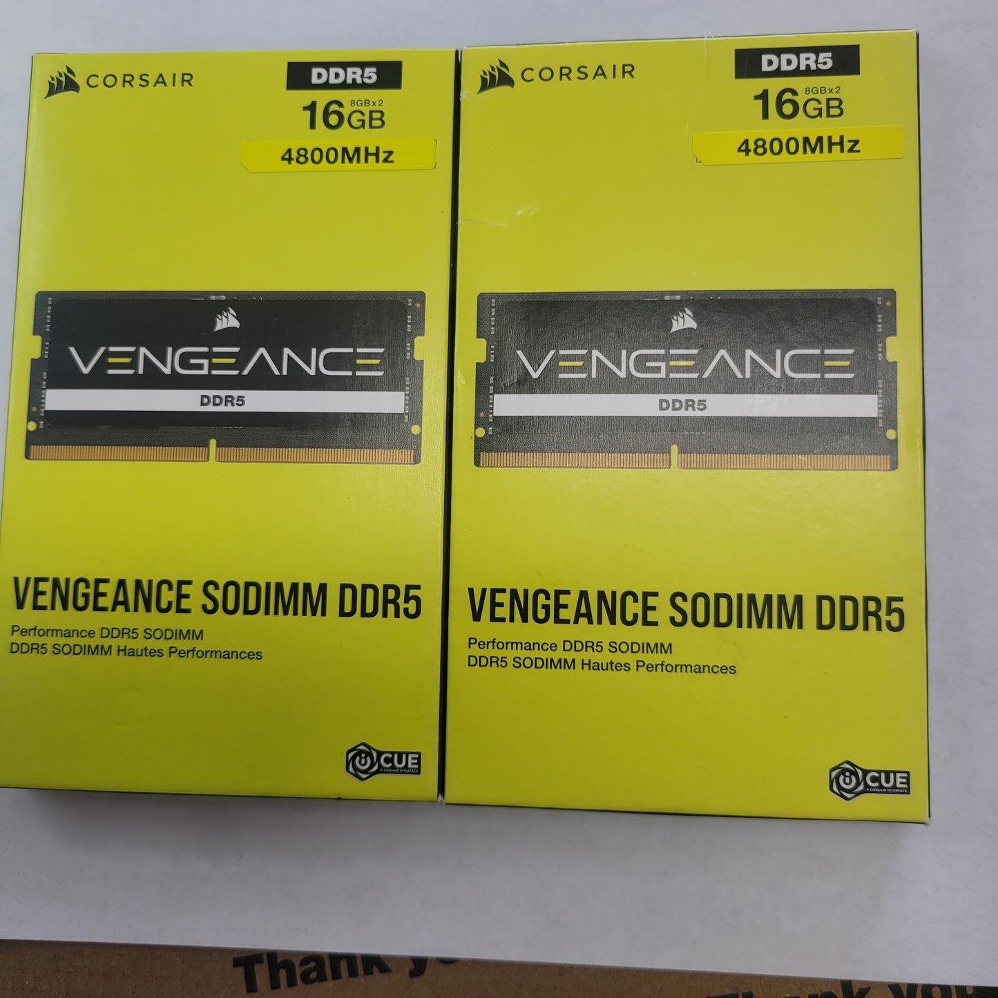 Corsair Vengeance SODIMM DDR5 16GB-4800MHz