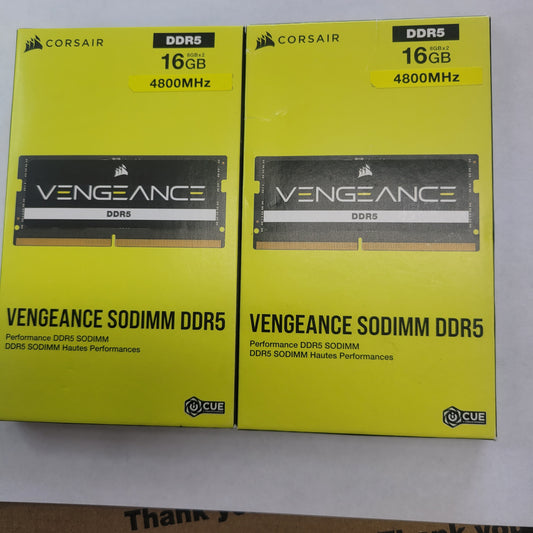 Corsair Vengeance SODIMM DDR5 16GB-4800MHz