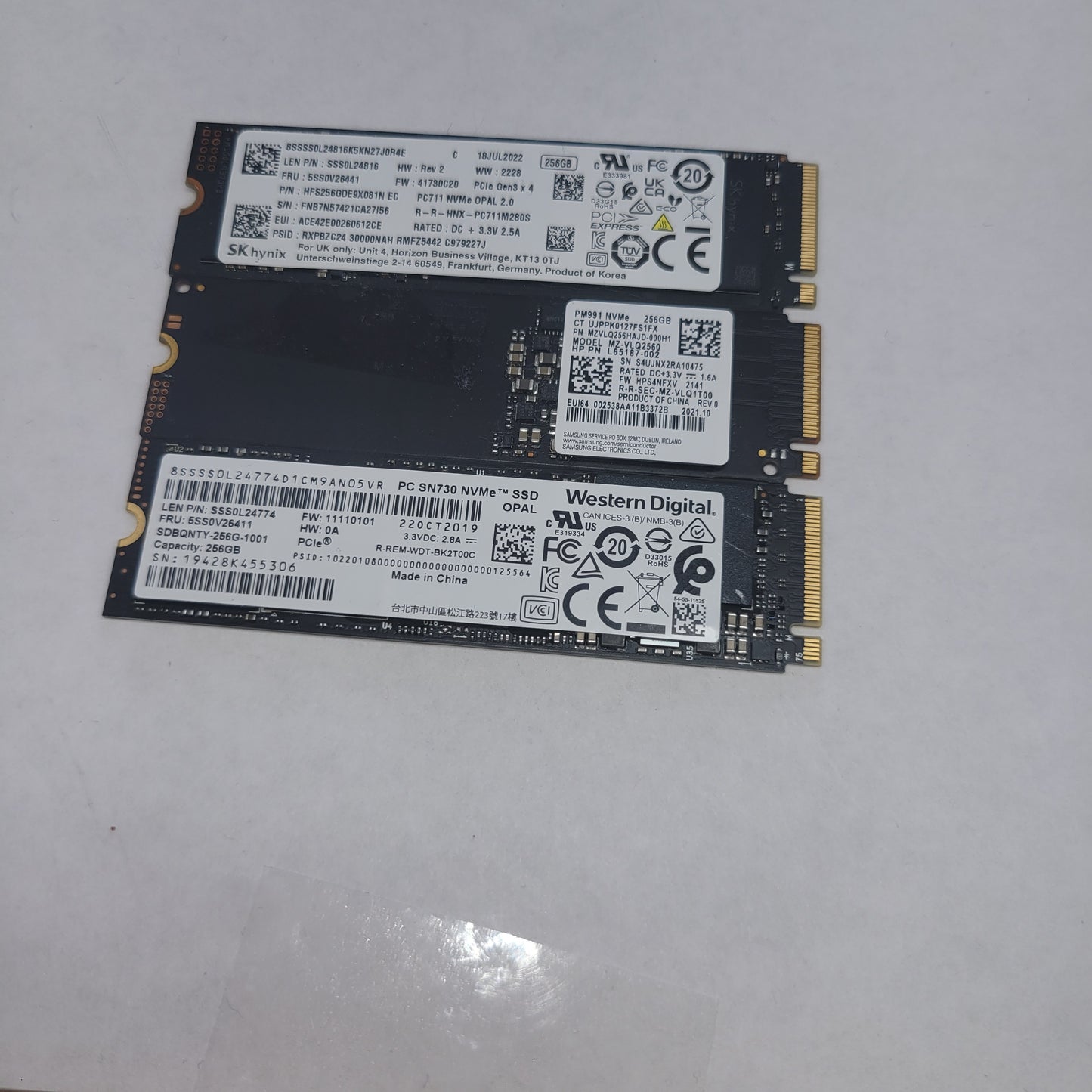 256GB M.2 NVMe SSD 2280