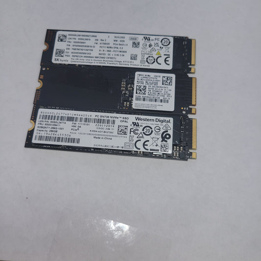 256GB M.2 NVMe SSD 2280
