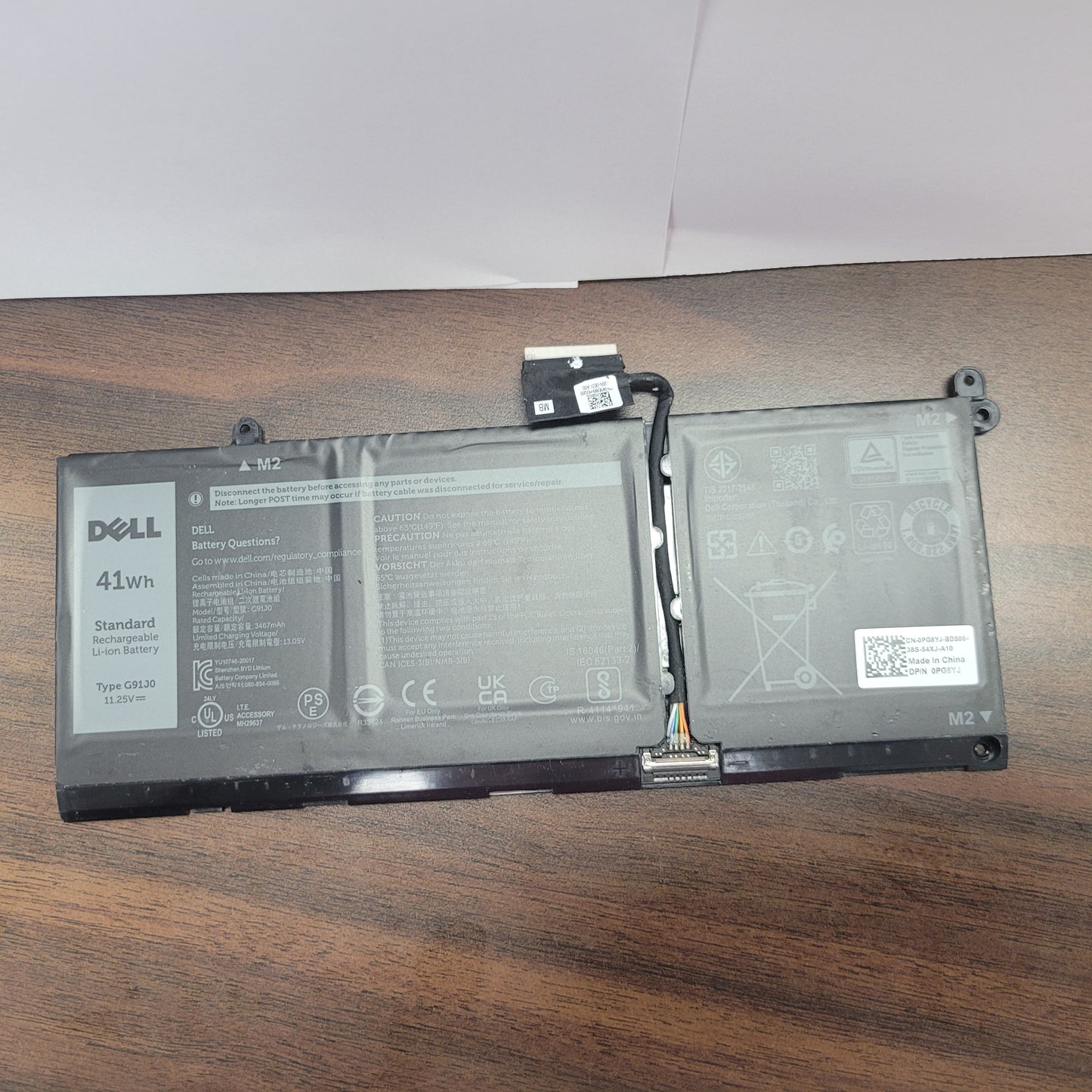 (Used) Dell 41Wh Type G9130 11.25V Battery