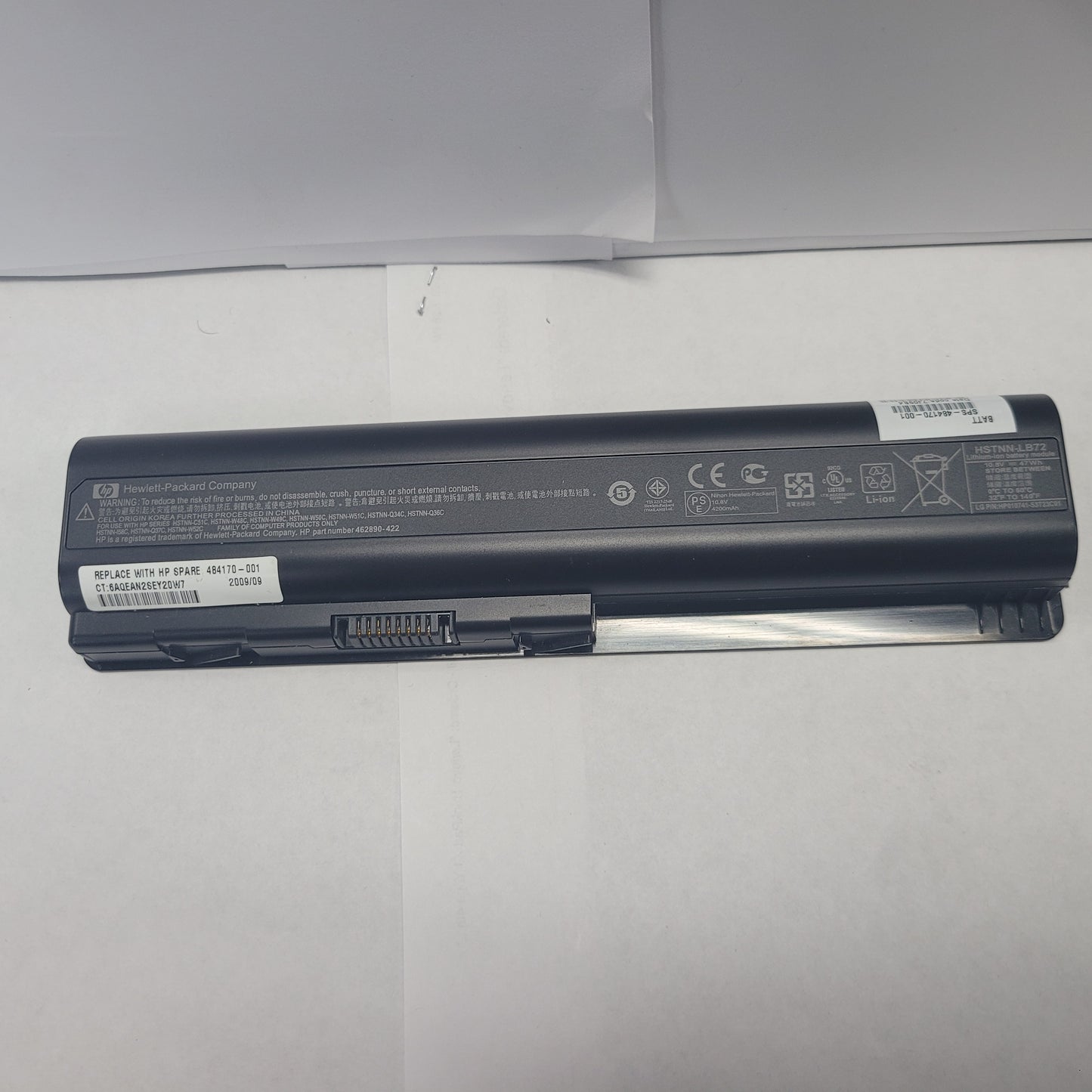 HP 484170-001 Battery