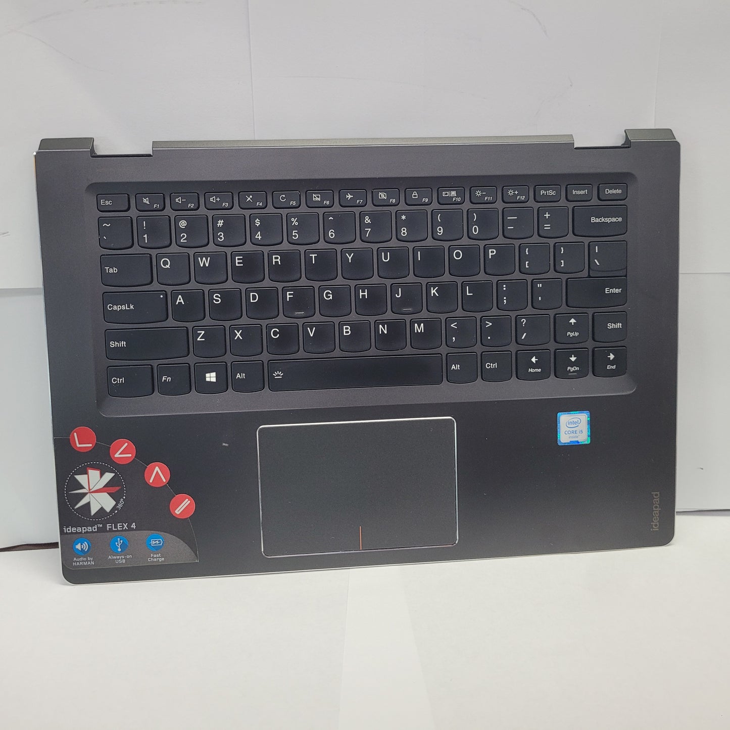 Keyboard with Palm Rest and Track Pad for Lenovo Ideapad FLEX 4 Core i5