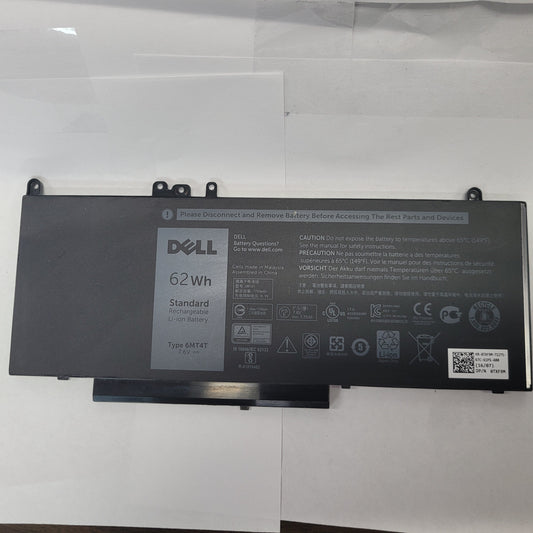 Dell Type 6MT4T 7.6V 62Wh Battery