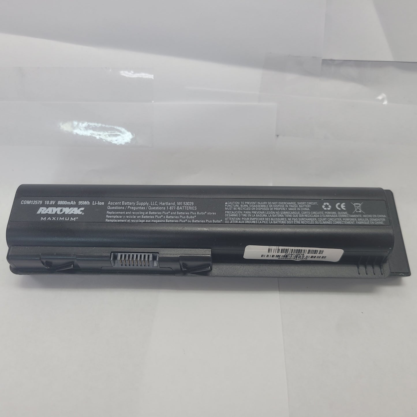 Rayovac Maximum Type COM12579 10.8V 95Wh Battery