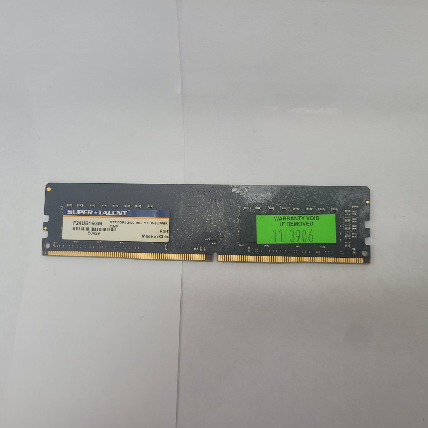 Super-Talent 16GB DDR4 DIMM Unbuffer