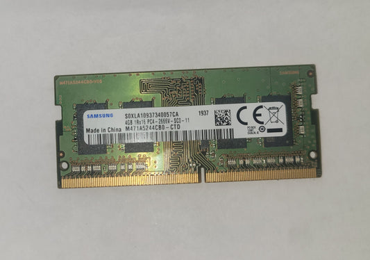 Samsung S0XLA10937340057CA 4GB 1RX16 PC4-2666V-SC0-11 Laptop RAM