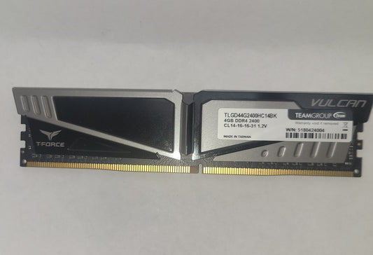 T-Force Vulcan TLGD44G2400HC14BK 4GB DDR4 2400 GAMING RAM