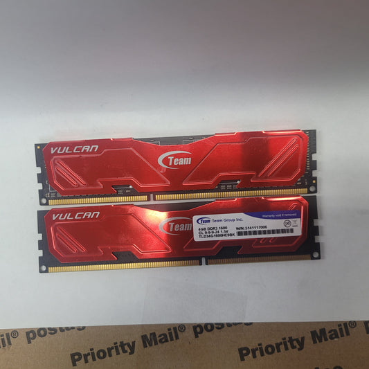 Team Group Vulcan 4GB DDR3-1600